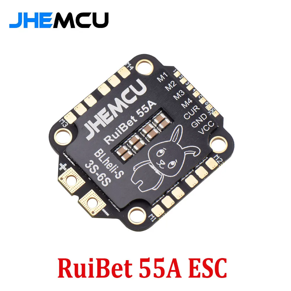 JHEMCU RuiBet 45A/55A ESC for RC Drones 7 JHEMCU RuiBet 45A/55A ESC for RC Drones - Image 7