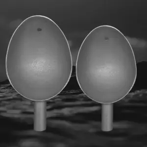 Premium Titanium Fish Bait Scoop, 2 Sizes 13 S514950625bb24a74b4308ecc72380997X