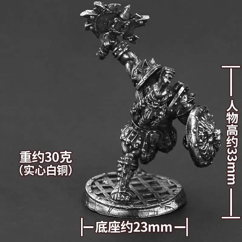 Vintage Copper Spartan Dwarf Figurine for Collectors 9 Vintage Copper Spartan Dwarf Figurine for Collectors - Image 9