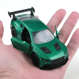 Vibrant Green 1:38 Scale Diecast Race Car