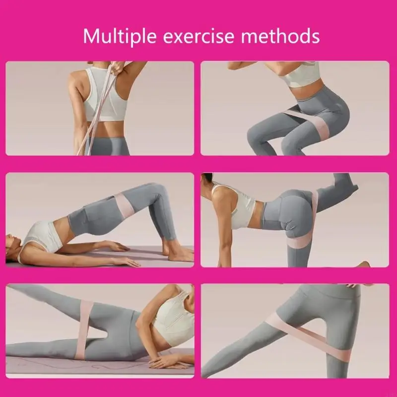 Silicone Resistance Band 15-50 lbs for Fitness 5 Silicone Resistance Band 15-50 lbs for Fitness - Image 5