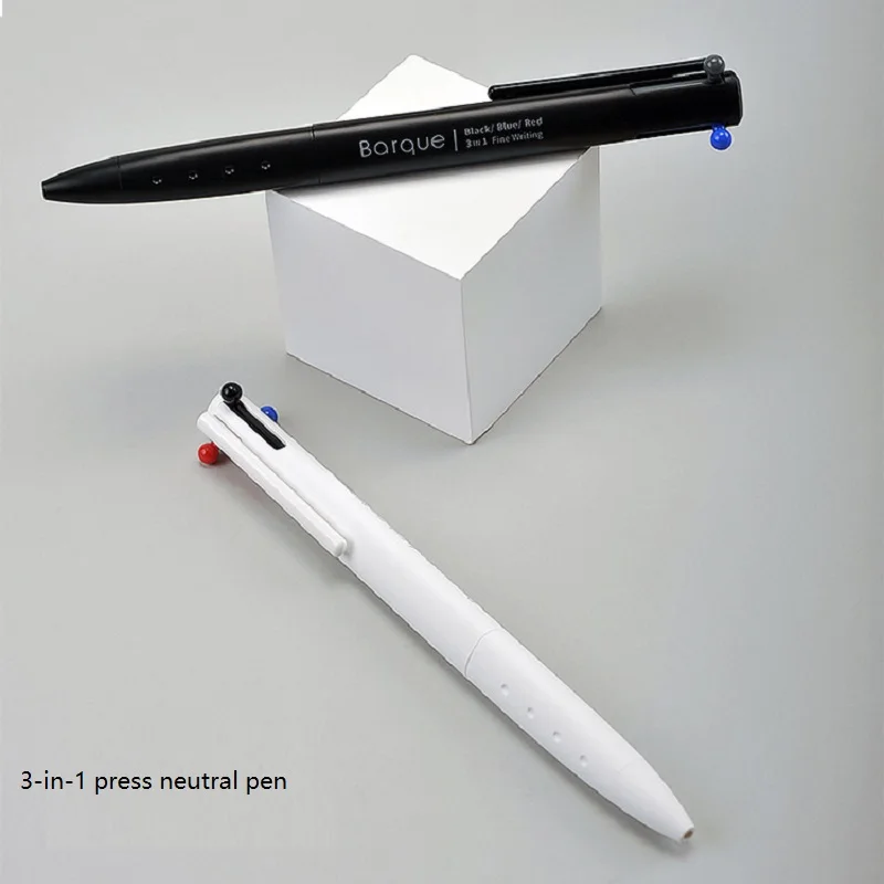 Tri-Color Ergonomic Gel Pen with 0.5mm Tip 3 Tri-Color Ergonomic Gel Pen with 0.5mm Tip - Image 3