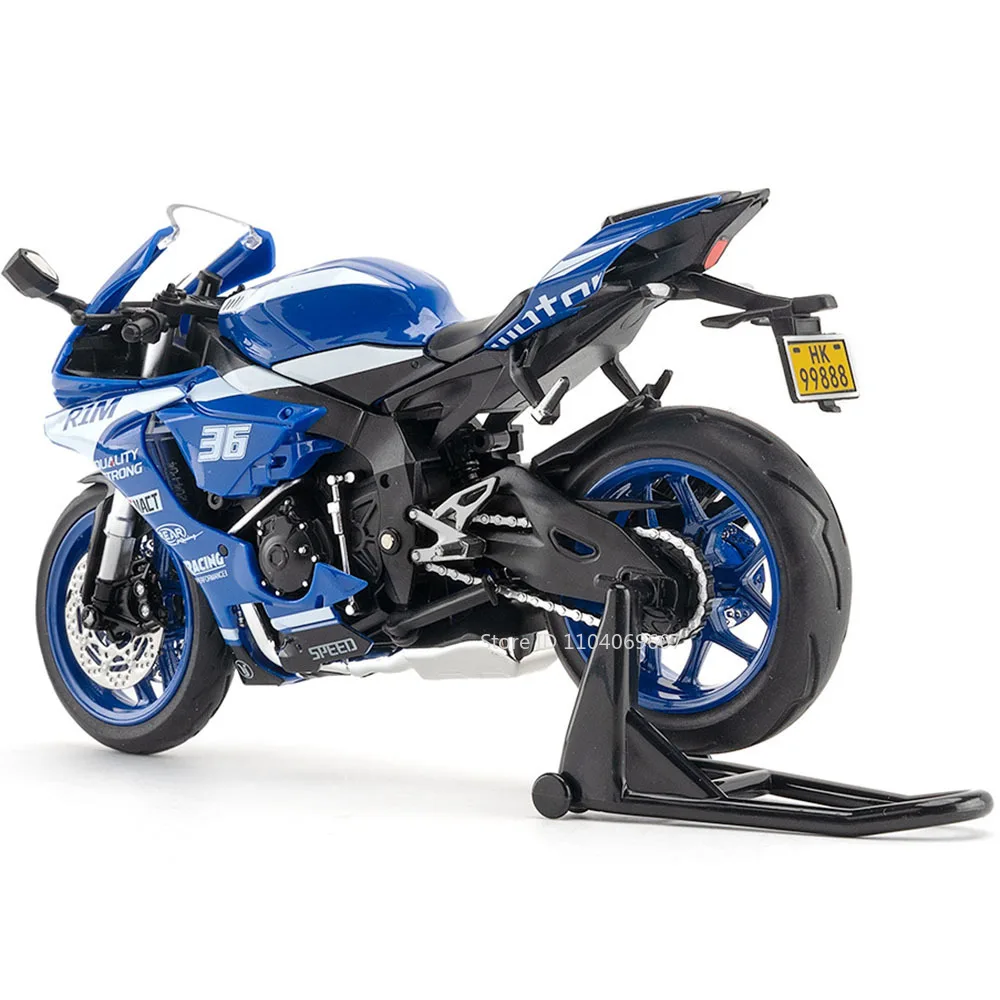 High-Detail Yamaha R1M Motorcycle Model 8 High-Detail Yamaha R1M Motorcycle Model - Image 8