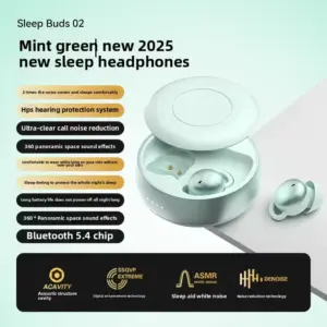 White Wireless Sleep Earphones with Noise Cancellation 9 S54f97f6a451149bdbed5fe7b3885ea48z