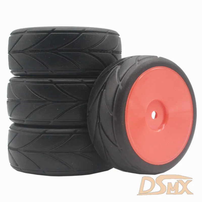 RC On-Road Tire Set for 1/10 Scale Models 4 RC On-Road Tire Set for 1/10 Scale Models - Image 4