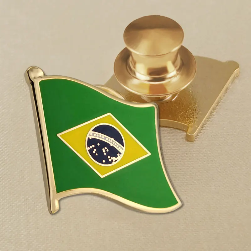 Brazil Flag Badge with Vintage Charm 6 Brazil Flag Badge with Vintage Charm - Image 6