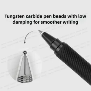 Premium 0.5mm Metal Black Gel Pen 11 S572ffde521b246b89ebcd4915862d406K