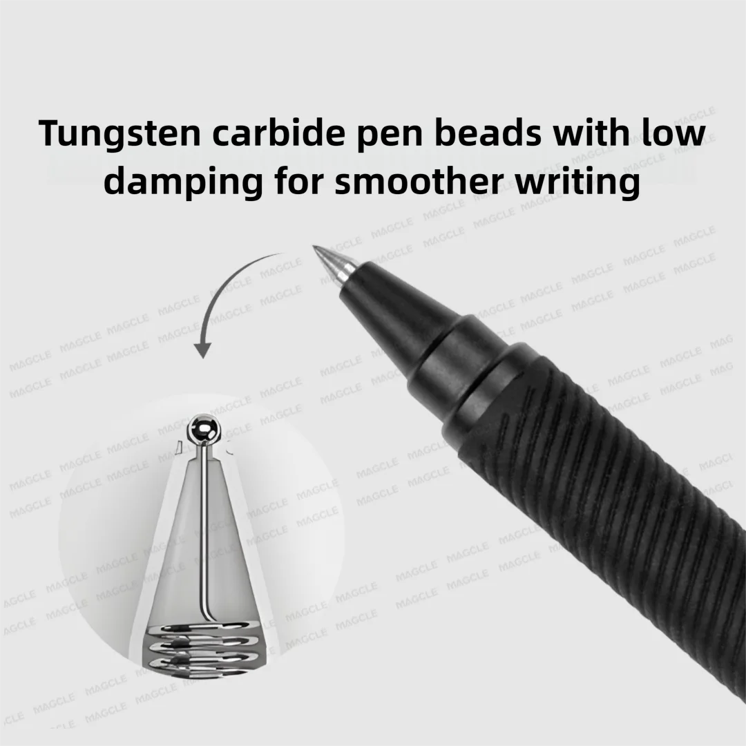 Premium 0.5mm Metal Black Gel Pen 2 Premium 0.5mm Metal Black Gel Pen - Image 2