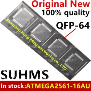 ATMEGA2561-16AU Microcontroller in QFP-64 Package