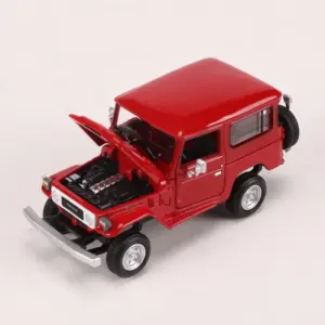 Vintage Land Cruiser FJ40 Diecast Model in 1:64 Scale 12 S57b73abb629f44f5aba1db664bb773c61