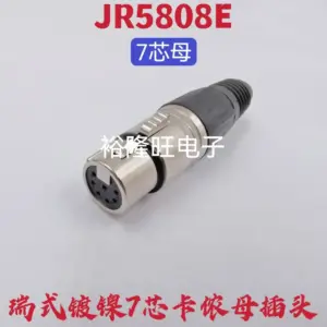 High-Quality XLR Audio Connector Set with 3-7 Pins 14 S586cd9bd462549089f10ac8a949c3f8aP