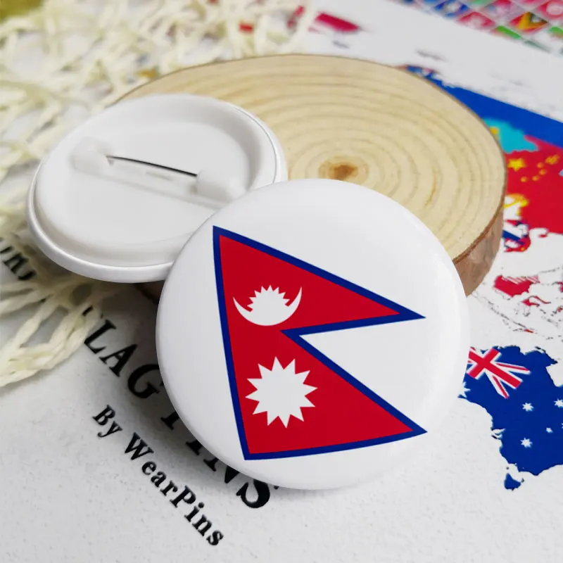 Global Flag Brooches Set with Glossy Finish 9 Global Flag Brooches Set with Glossy Finish - Image 9