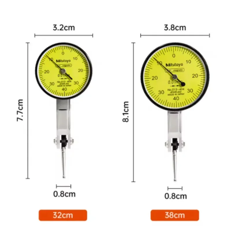 Mitutoyo 0.8mm Dial Indicator No.513-404 5 Mitutoyo 0.8mm Dial Indicator No.513-404 - Image 5