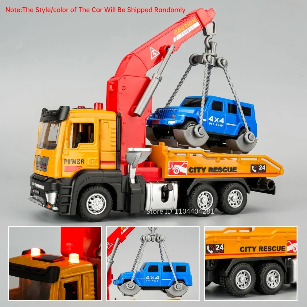 1:32 Alloy Logging Crane Toy for Collectors 7 1:32 Alloy Logging Crane Toy for Collectors - Image 7