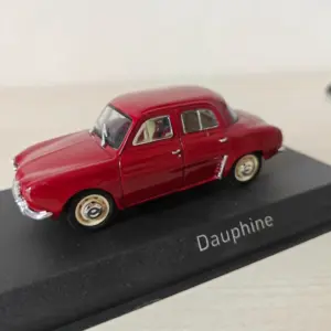 Diecast 1/43 Scale Dauphine Classic Hot Toy Alloy Finished Car Model Collection Boys Adult Display