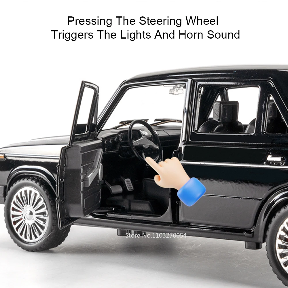 1:18 Scale Alloy LADA 2107 Model Car 3 1:18 Scale Alloy LADA 2107 Model Car - Image 3