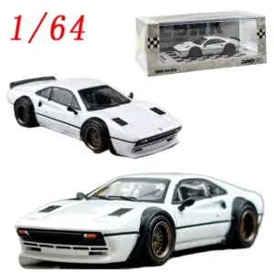 Ferrari 308 GTB 1/64 Diecast Model Black Accents
