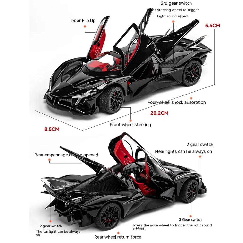 Apollo IE EVO 1/24 Scale Diecast Model Car 6 Apollo IE EVO 1/24 Scale Diecast Model Car - Image 6