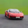 Diecast 1:18 Scale Hyper SSR Alloy Sports Car Model Finished Product Adult Simulation Toy Static Model Ornament Display