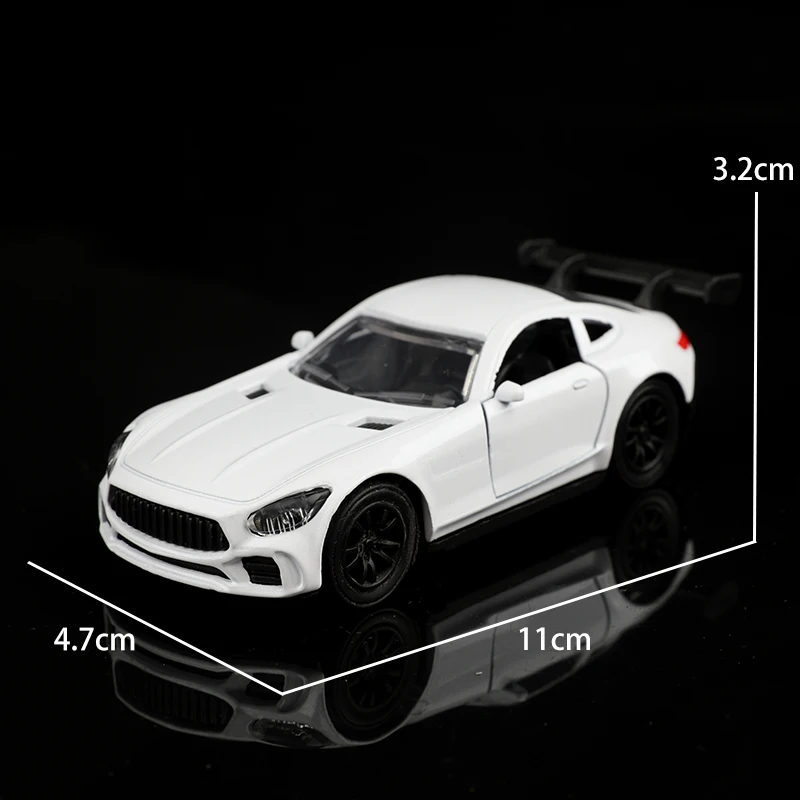 1:38 Scale GT Alloy Pull-Back Racing Car 8 1:38 Scale GT Alloy Pull-Back Racing Car - Image 8