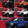 1:64 Scale Alloy Raptor F150 Off-Road Model