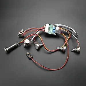 Bass Pickup Wiring Harness with 3-Band EQ 7 S5c5f8eec700b40ef97dea7fe69a5b0eal