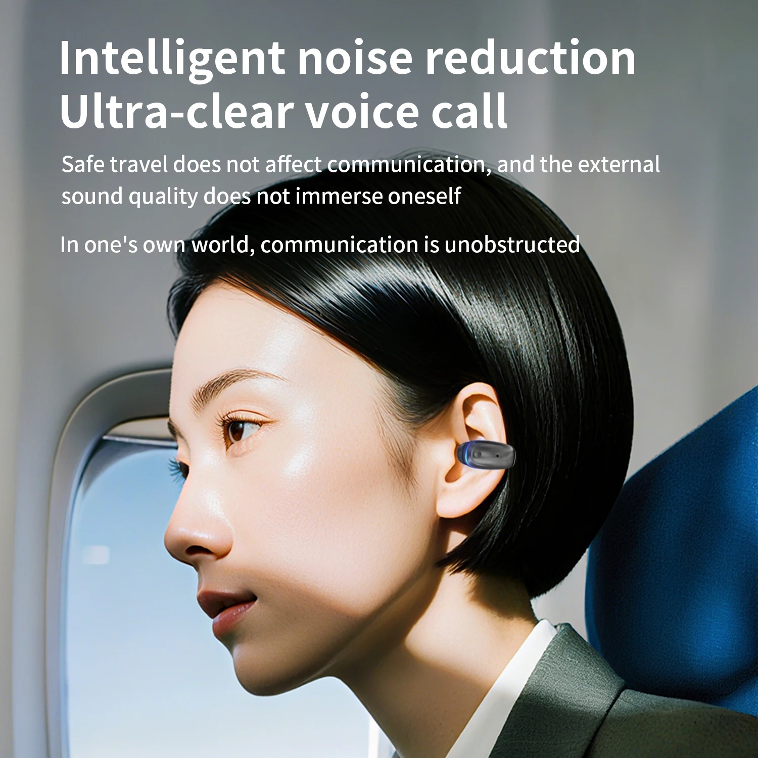 Black Waterproof Bluetooth Earphone with Noise Cancellation 4 Black Waterproof Bluetooth Earphone with Noise Cancellation - Image 4