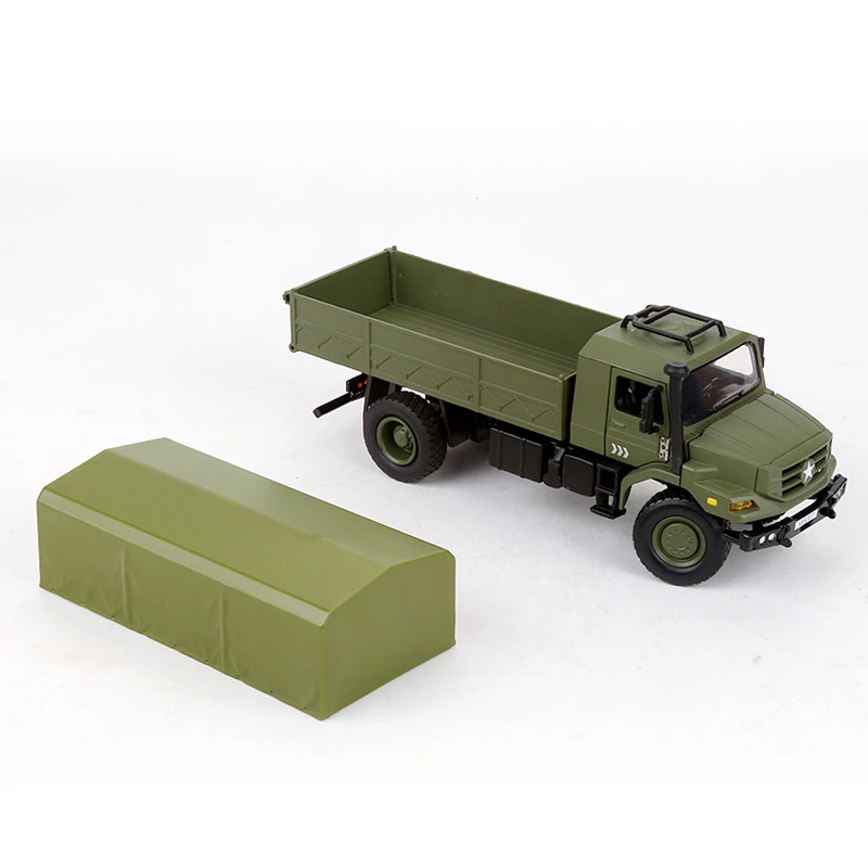 1:36 Military Truck Transporter Diecast Model 5 1:36 Military Truck Transporter Diecast Model - Image 5