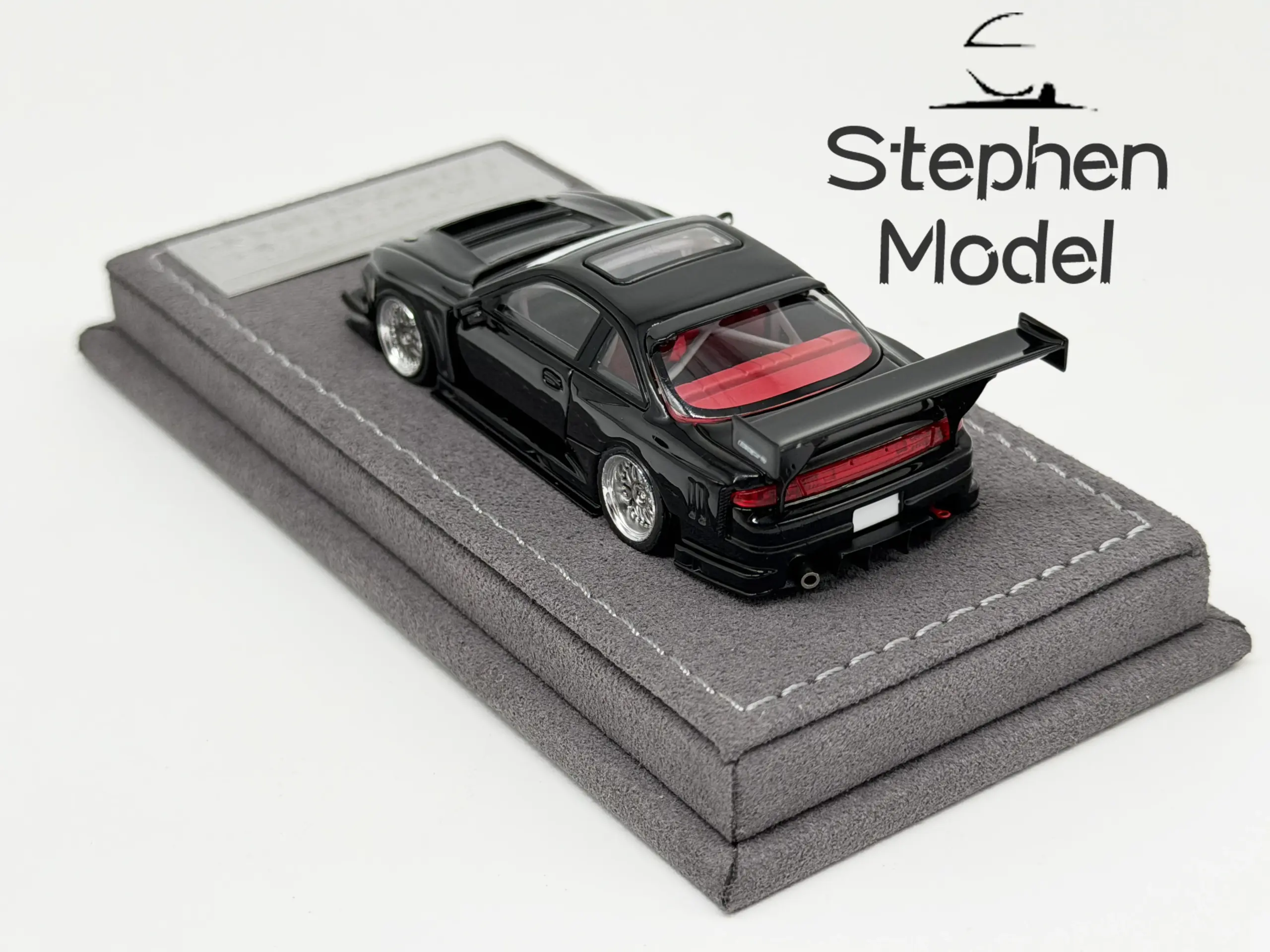 Mortal Black Silvia S14 1:64 Diecast Model 2 Mortal Black Silvia S14 1:64 Diecast Model - Image 2