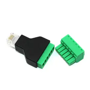 RJ12 to Screw Terminal Adapter for Industrial Use 7 S5e822d532d3d4a1aa567b0783bc7da5aO