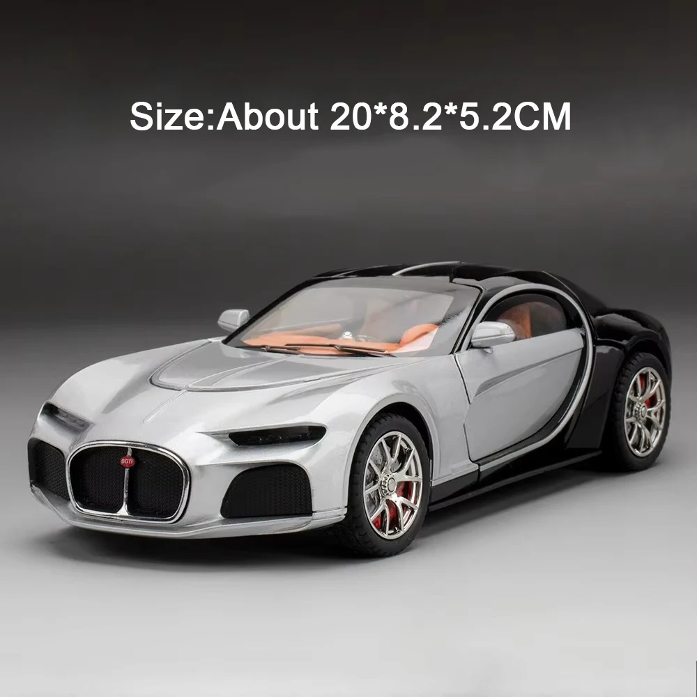 1:24 Alloy Car Model with Lights and Sound 9 1:24 Alloy Car Model with Lights and Sound - Image 9