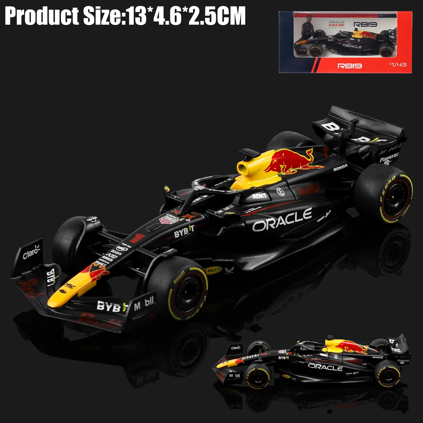 1:43 Red Bull RB19 F1 Model Vehicle 7 1:43 Red Bull RB19 F1 Model Vehicle - Image 7