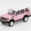 Pink Diecast LC76 SUV Model 1:64 Scale