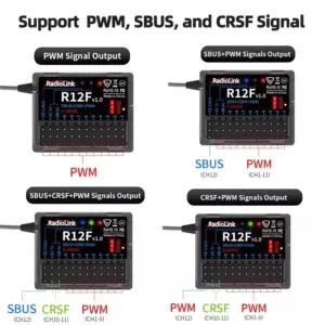 Radiolink R12F 12-Channel RC Receiver 7 S618f7e9d7b314968821c97fb2658c9c1m