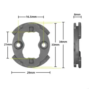 1050 Bicycle Computer Mount in High-Strength Alloy 11 S62005694e3d7480db9a3945d376a9a88m