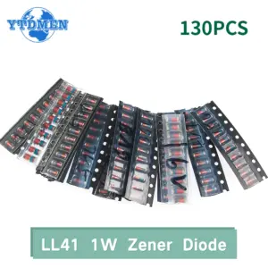 130-Piece LL41 1W SMD Zener Diodes Kit 8 S627441a122334a898ab93f4efa9aa558Z