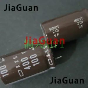 KXG 100µF 400V Electrolytic Capacitors Set of 10