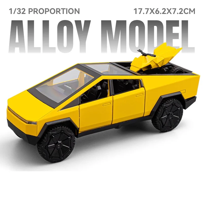 1:32 Scale Diecast Pickup Truck with Lights 10 1:32 Scale Diecast Pickup Truck with Lights - Image 10