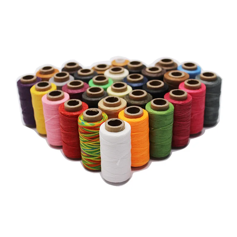 Colorful Waxed Leather Sewing Thread 50m 3 Colorful Waxed Leather Sewing Thread 50m - Image 3
