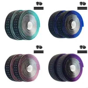 Vibrant Non-Slip Handlebar Tape Set for Bikes 12 S65cedf04e5604d7aab9996a702ac378fJ
