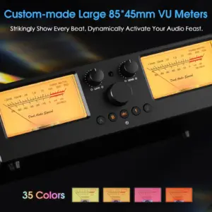 Nobsound VU3PRO Amplifier & Speaker Selector 10 S66195581c7d840ff8914c19bd4000e95y