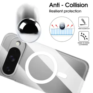 Clear Magnetic Protective Case for Pixel 10 Series 11 S6671311649b348d8a573a973b8195ffam