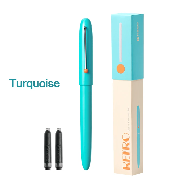 Retro Fountain Pen with 0.5mm EF Stainless Steel Nib 7 Retro Fountain Pen with 0.5mm EF Stainless Steel Nib - Image 7