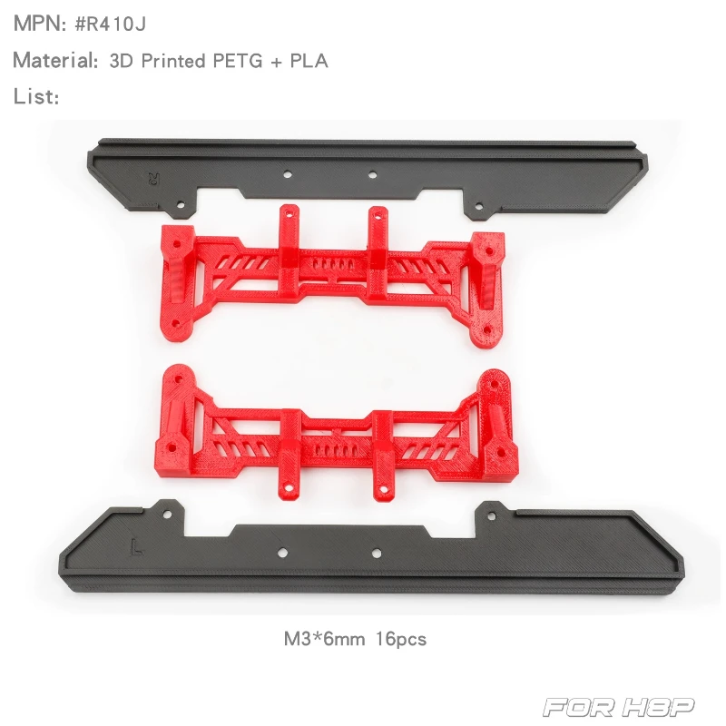 1/8 Scale RC Crawler Armor Grille for MJX H8P 7 1/8 Scale RC Crawler Armor Grille for MJX H8P - Image 7