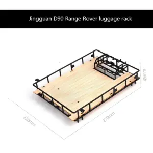 RC 1/10 Scale Metal Roof Luggage Rack for Off-Road Vehicles 19 S695ba42c75994513b1142ee2cfd24ab2w