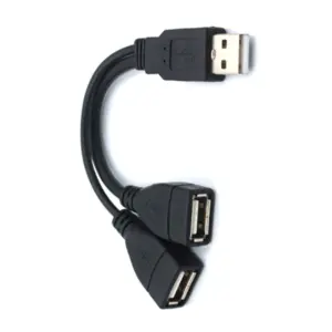 USB 2.0 Double Splitter Cable 15/30cm 10 S69c8e48456034d90848853916b6816caf