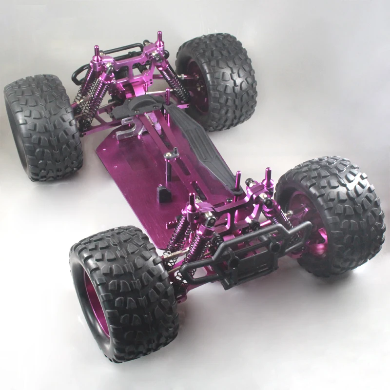 Blue 1/10 Scale Metal RC Frame for Off-Road Vehicles 7 Blue 1/10 Scale Metal RC Frame for Off-Road Vehicles - Image 7