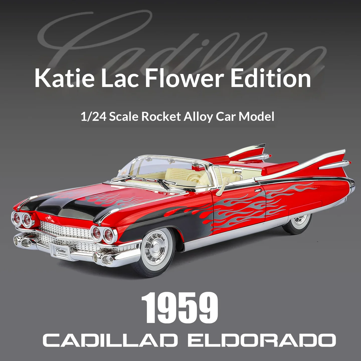 1/24 Scale Vintage Cadillac Alloy Car Model 1 1/24 Scale Vintage Cadillac Alloy Car Model