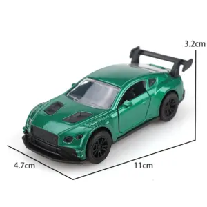 Vibrant Green 1:38 Scale Diecast Race Car 15 S6ae25e7c611b426cb9c55b9497e874a1L