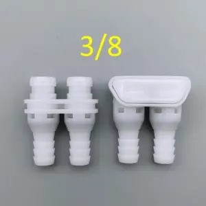 Double-Ended CPC Fluid Connector with Check Valve 19 S6af653b9aef24cd185d10e918ad34a85f